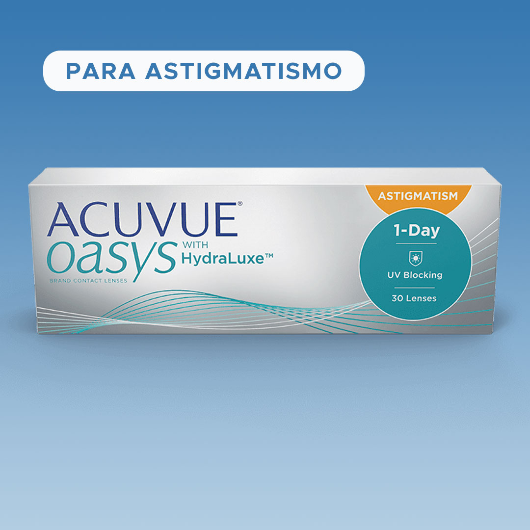 ACUVUE OASYS 1 DAY PARA ASTIGMATISMO