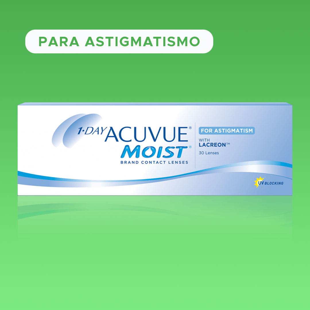 ACUVUE 1 DAY MOIST PARA ASTIGMATISMO