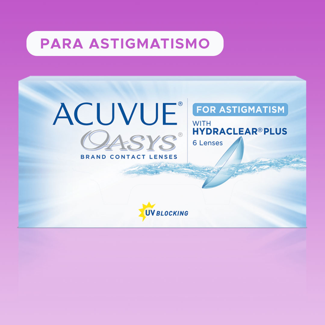 ACUVUE OASYS PARA ASTIGMATISMO